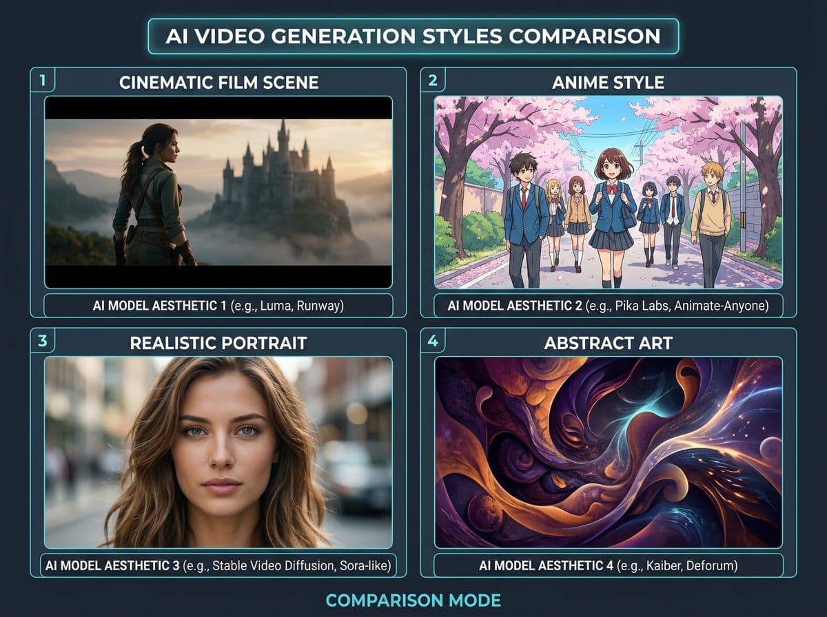 Multi-Model AI Video Generation